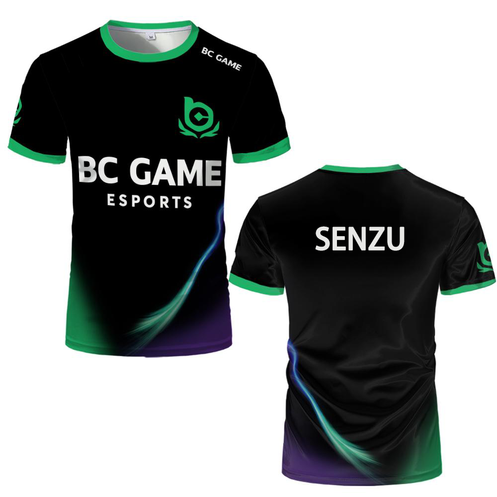 Esports Gaming T Shirt - Basit Senzu Tişörtü BC Oyun Takımı