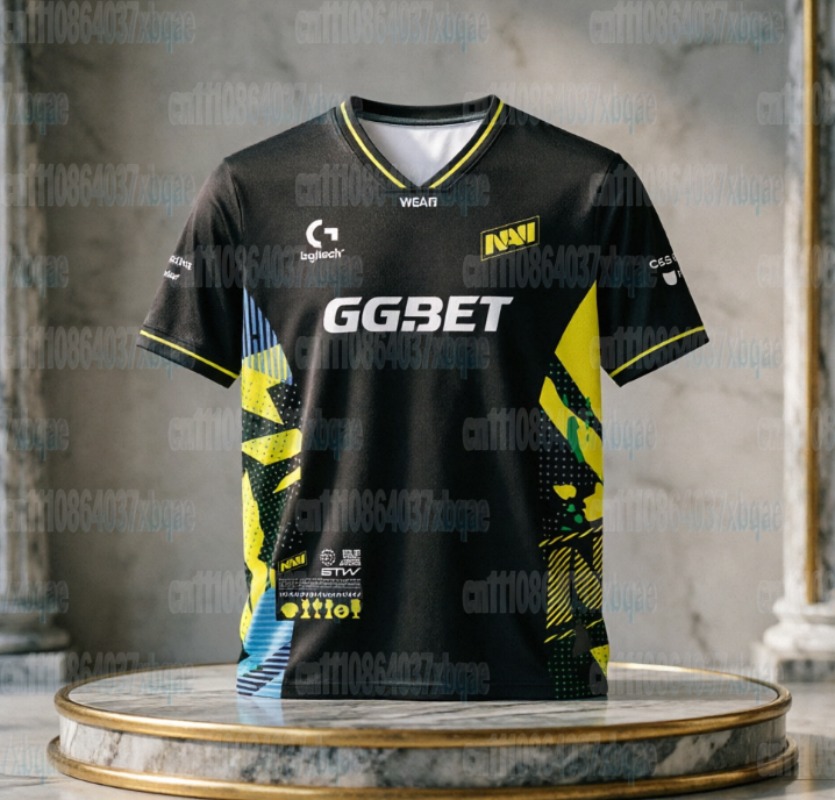 Esports Gaming T Shirt - NAVI 2026 Pro Kit Forması CS2