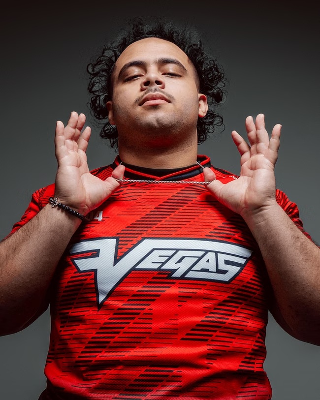 Esports Gaming Shirts - 2026 Yeni Vegas Kırmızı Çapraz Çizgili