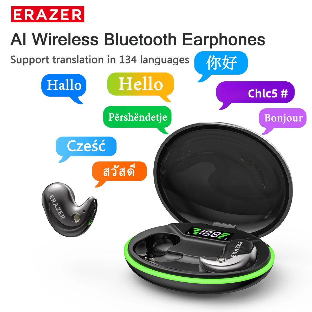 Esports Gamer - EARZER XF58 Mikrofonlu Kulak İçi Bluetooth