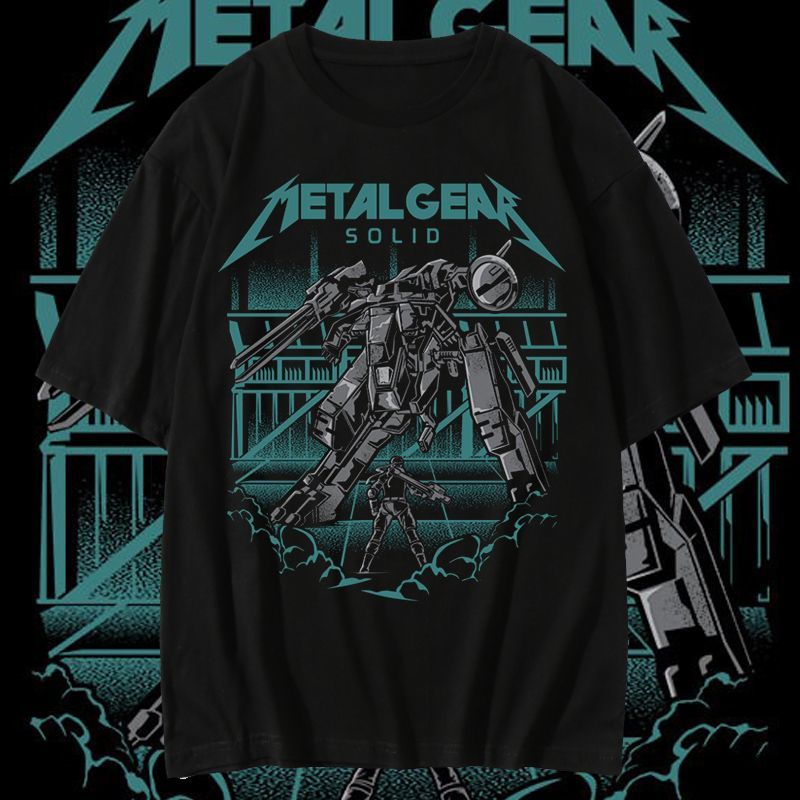 Esports Gaming Shirts - Metal Gear Solid Mech Yılan Baskı