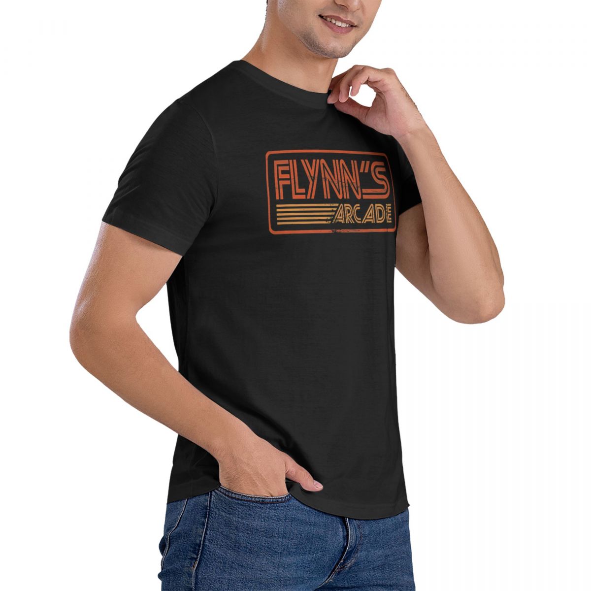 Flynn T Shirt erkekler pamuk r - Esports Gaming T Shirt incelemesi ve fiyatı