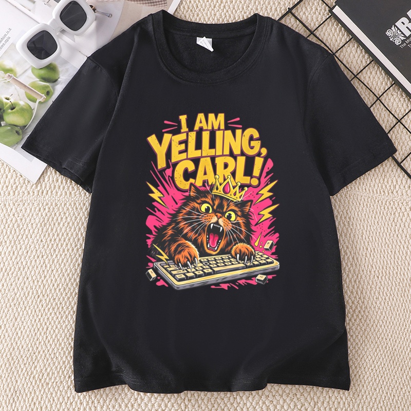 Ben bağırmıyorum Carl T-shirt  - Esports Gaming Shirts incelemesi ve fiyatı