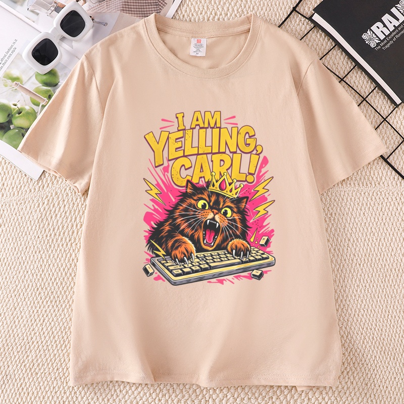 Ben bağırmıyorum Carl T-shirt  - Esports Gaming Shirts incelemesi ve fiyatı