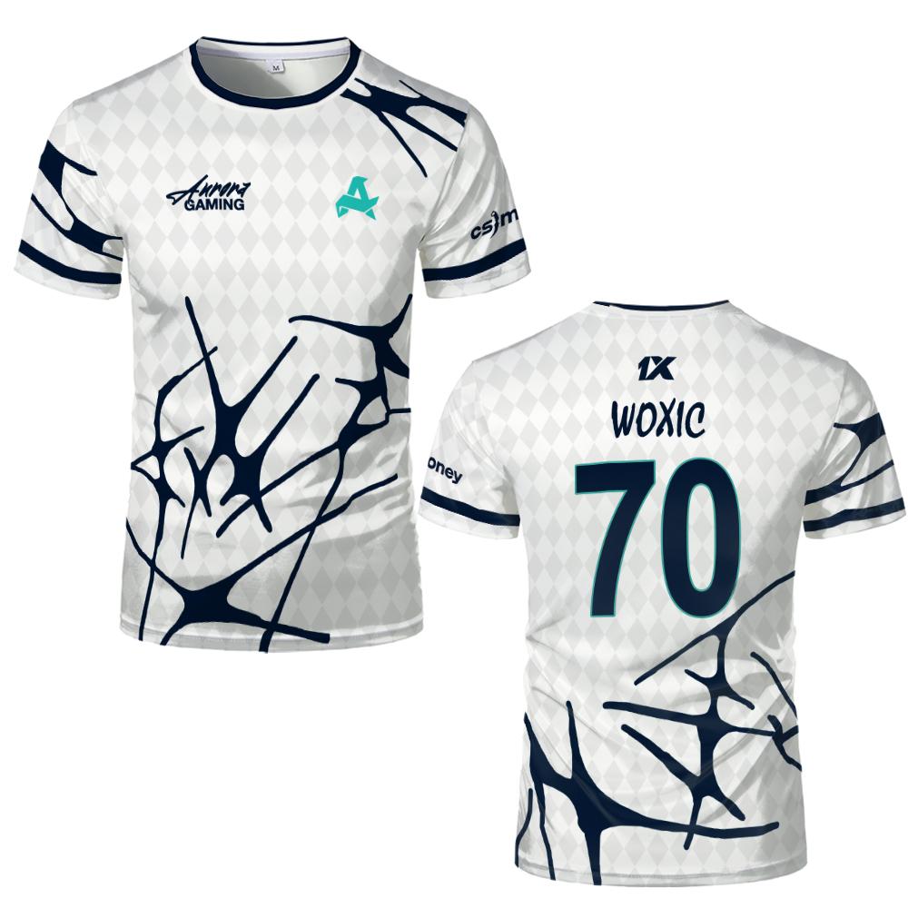 Esports Takımı Aurora Oyun For - Esports Gaming Shirts incelemesi ve fiyatı